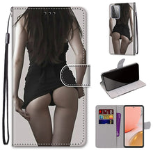 Load image into Gallery viewer, Coloured Drawing Cross Texture Horizontal Flip PU Leather Case with Holder &amp; Card Slots &amp; Wallet &amp; Lanyard, For Samsung Galaxy A52 5G, For Samsung Galaxy A72 5G / 4G