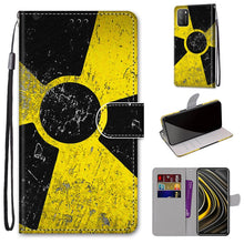 Load image into Gallery viewer, Coloured Drawing Cross Texture Horizontal Flip PU Leather Case with Holder &amp; Card Slots &amp; Wallet &amp; Lanyard, For Xiaomi Poco M3, For Xiaomi Poco X3 NPC