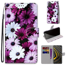 Load image into Gallery viewer, Coloured Drawing Cross Texture Horizontal Flip PU Leather Case with Holder &amp; Card Slots &amp; Wallet &amp; Lanyard, For Xiaomi Poco M3, For Xiaomi Poco X3 NPC