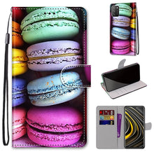 Load image into Gallery viewer, Coloured Drawing Cross Texture Horizontal Flip PU Leather Case with Holder &amp; Card Slots &amp; Wallet &amp; Lanyard, For Xiaomi Poco M3, For Xiaomi Poco X3 NPC