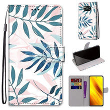 Load image into Gallery viewer, Coloured Drawing Cross Texture Horizontal Flip PU Leather Case with Holder &amp; Card Slots &amp; Wallet &amp; Lanyard, For Xiaomi Poco M3, For Xiaomi Poco X3 NPC
