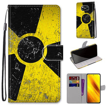 Load image into Gallery viewer, Coloured Drawing Cross Texture Horizontal Flip PU Leather Case with Holder &amp; Card Slots &amp; Wallet &amp; Lanyard, For Xiaomi Poco M3, For Xiaomi Poco X3 NPC
