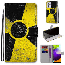 Load image into Gallery viewer, Coloured Drawing Cross Texture Horizontal Flip PU Leather Case with Holder &amp; Card Slots &amp; Wallet &amp; Lanyard, For Samsung Galaxy A52 5G, For Samsung Galaxy A72 5G / 4G