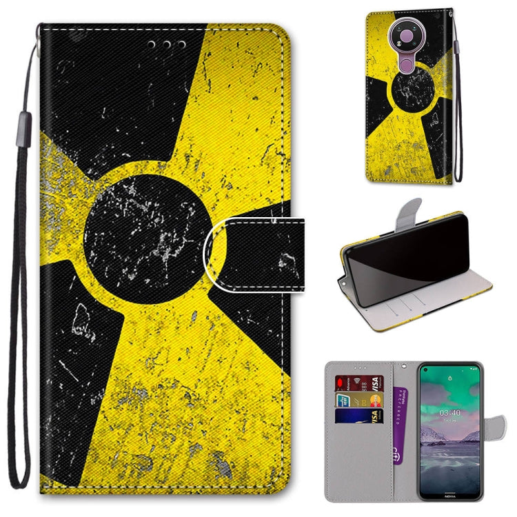 Coloured Drawing Cross Texture Horizontal Flip PU Leather Case with Holder & Card Slots & Wallet & Lanyard, For Nokia 2.4, For Nokia 3.4