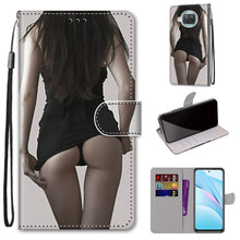 Load image into Gallery viewer, Coloured Drawing Cross Texture Horizontal Flip PU Leather Case with Holder &amp; Card Slots &amp; Wallet &amp; Lanyard, For Xiaomi Mi 10T Lite, For Xiaomi Mi 10T Pro / 10T / K30s