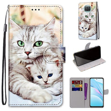 Load image into Gallery viewer, Coloured Drawing Cross Texture Horizontal Flip PU Leather Case with Holder &amp; Card Slots &amp; Wallet &amp; Lanyard, For Xiaomi Mi 10T Lite, For Xiaomi Mi 10T Pro / 10T / K30s
