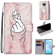 Load image into Gallery viewer, Coloured Drawing Cross Texture Horizontal Flip PU Leather Case with Holder &amp; Card Slots &amp; Wallet &amp; Lanyard, For Xiaomi Mi 10T Lite, For Xiaomi Mi 10T Pro / 10T / K30s