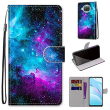 Load image into Gallery viewer, Coloured Drawing Cross Texture Horizontal Flip PU Leather Case with Holder &amp; Card Slots &amp; Wallet &amp; Lanyard, For Xiaomi Mi 10T Lite, For Xiaomi Mi 10T Pro / 10T / K30s