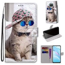 Load image into Gallery viewer, Coloured Drawing Cross Texture Horizontal Flip PU Leather Case with Holder &amp; Card Slots &amp; Wallet &amp; Lanyard, For Xiaomi Mi 10T Lite, For Xiaomi Mi 10T Pro / 10T / K30s