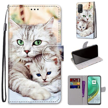 Load image into Gallery viewer, Coloured Drawing Cross Texture Horizontal Flip PU Leather Case with Holder &amp; Card Slots &amp; Wallet &amp; Lanyard, For Xiaomi Mi 10T Lite, For Xiaomi Mi 10T Pro / 10T / K30s