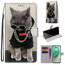 Load image into Gallery viewer, Coloured Drawing Cross Texture Horizontal Flip PU Leather Case with Holder &amp; Card Slots &amp; Wallet &amp; Lanyard, For Xiaomi Mi 10T Lite, For Xiaomi Mi 10T Pro / 10T / K30s