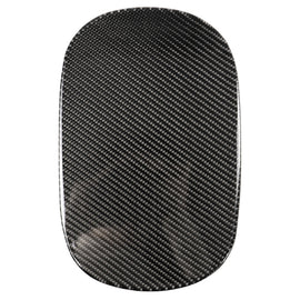 Car Carbon Fiber Fuel Tank Cap Decorative Sticker for Mercedes-Benz C Class W205 2015-2018, Left and Right Drive Universal, Solid Color Fuel Tank Cap, Fuel Tank Cap