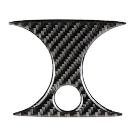 Car Carbon Fiber Rear Air Outlet Middle Decorative Sticker for Mercedes-Benz C Class W205 C180 C200 C300 GLC, Left and Right Drive Universal, Solid Color Rear Air Outlet Middle, Rear Air Outlet Middle