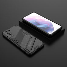 Load image into Gallery viewer, Punk Armor 2 in 1 PC + TPU Shockproof Case with Invisible Holder, For Samsung Galaxy S21+ 5G, For Samsung Galaxy A02 (EU Version), For Samsung Galaxy M31, For Samsung Galaxy M51, For Samsung Galaxy S21 Ultra 5G, For Samsung Galaxy S21 5G