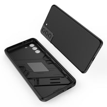 Load image into Gallery viewer, Punk Armor 2 in 1 PC + TPU Shockproof Case with Invisible Holder, For Samsung Galaxy S21+ 5G, For Samsung Galaxy A02 (EU Version), For Samsung Galaxy M31, For Samsung Galaxy M51, For Samsung Galaxy S21 Ultra 5G, For Samsung Galaxy S21 5G