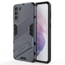 Load image into Gallery viewer, Punk Armor 2 in 1 PC + TPU Shockproof Case with Invisible Holder, For Samsung Galaxy S21+ 5G, For Samsung Galaxy A02 (EU Version), For Samsung Galaxy M31, For Samsung Galaxy M51, For Samsung Galaxy S21 Ultra 5G, For Samsung Galaxy S21 5G