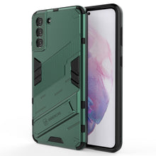 Load image into Gallery viewer, Punk Armor 2 in 1 PC + TPU Shockproof Case with Invisible Holder, For Samsung Galaxy S21+ 5G, For Samsung Galaxy A02 (EU Version), For Samsung Galaxy M31, For Samsung Galaxy M51, For Samsung Galaxy S21 Ultra 5G, For Samsung Galaxy S21 5G
