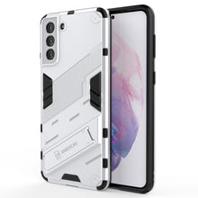 Load image into Gallery viewer, Punk Armor 2 in 1 PC + TPU Shockproof Case with Invisible Holder, For Samsung Galaxy S21+ 5G, For Samsung Galaxy A02 (EU Version), For Samsung Galaxy M31, For Samsung Galaxy M51, For Samsung Galaxy S21 Ultra 5G, For Samsung Galaxy S21 5G