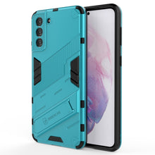 Load image into Gallery viewer, Punk Armor 2 in 1 PC + TPU Shockproof Case with Invisible Holder, For Samsung Galaxy S21+ 5G, For Samsung Galaxy A02 (EU Version), For Samsung Galaxy M31, For Samsung Galaxy M51, For Samsung Galaxy S21 Ultra 5G, For Samsung Galaxy S21 5G