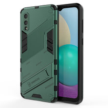 Load image into Gallery viewer, Punk Armor 2 in 1 PC + TPU Shockproof Case with Invisible Holder, For Samsung Galaxy S21+ 5G, For Samsung Galaxy A02 (EU Version), For Samsung Galaxy M31, For Samsung Galaxy M51, For Samsung Galaxy S21 Ultra 5G, For Samsung Galaxy S21 5G