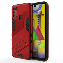 Load image into Gallery viewer, Punk Armor 2 in 1 PC + TPU Shockproof Case with Invisible Holder, For Samsung Galaxy S21+ 5G, For Samsung Galaxy A02 (EU Version), For Samsung Galaxy M31, For Samsung Galaxy M51, For Samsung Galaxy S21 Ultra 5G, For Samsung Galaxy S21 5G