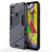 Load image into Gallery viewer, Punk Armor 2 in 1 PC + TPU Shockproof Case with Invisible Holder, For Samsung Galaxy S21+ 5G, For Samsung Galaxy A02 (EU Version), For Samsung Galaxy M31, For Samsung Galaxy M51, For Samsung Galaxy S21 Ultra 5G, For Samsung Galaxy S21 5G