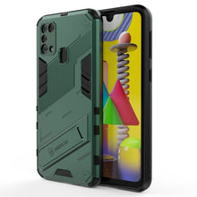 Load image into Gallery viewer, Punk Armor 2 in 1 PC + TPU Shockproof Case with Invisible Holder, For Samsung Galaxy S21+ 5G, For Samsung Galaxy A02 (EU Version), For Samsung Galaxy M31, For Samsung Galaxy M51, For Samsung Galaxy S21 Ultra 5G, For Samsung Galaxy S21 5G