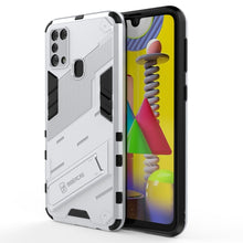 Load image into Gallery viewer, Punk Armor 2 in 1 PC + TPU Shockproof Case with Invisible Holder, For Samsung Galaxy S21+ 5G, For Samsung Galaxy A02 (EU Version), For Samsung Galaxy M31, For Samsung Galaxy M51, For Samsung Galaxy S21 Ultra 5G, For Samsung Galaxy S21 5G