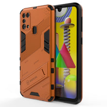 Load image into Gallery viewer, Punk Armor 2 in 1 PC + TPU Shockproof Case with Invisible Holder, For Samsung Galaxy S21+ 5G, For Samsung Galaxy A02 (EU Version), For Samsung Galaxy M31, For Samsung Galaxy M51, For Samsung Galaxy S21 Ultra 5G, For Samsung Galaxy S21 5G