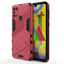 Load image into Gallery viewer, Punk Armor 2 in 1 PC + TPU Shockproof Case with Invisible Holder, For Samsung Galaxy S21+ 5G, For Samsung Galaxy A02 (EU Version), For Samsung Galaxy M31, For Samsung Galaxy M51, For Samsung Galaxy S21 Ultra 5G, For Samsung Galaxy S21 5G