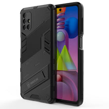 Load image into Gallery viewer, Punk Armor 2 in 1 PC + TPU Shockproof Case with Invisible Holder, For Samsung Galaxy S21+ 5G, For Samsung Galaxy A02 (EU Version), For Samsung Galaxy M31, For Samsung Galaxy M51, For Samsung Galaxy S21 Ultra 5G, For Samsung Galaxy S21 5G