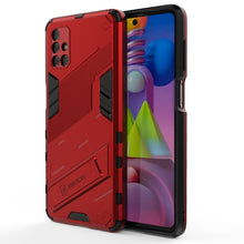 Load image into Gallery viewer, Punk Armor 2 in 1 PC + TPU Shockproof Case with Invisible Holder, For Samsung Galaxy S21+ 5G, For Samsung Galaxy A02 (EU Version), For Samsung Galaxy M31, For Samsung Galaxy M51, For Samsung Galaxy S21 Ultra 5G, For Samsung Galaxy S21 5G