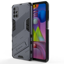 Load image into Gallery viewer, Punk Armor 2 in 1 PC + TPU Shockproof Case with Invisible Holder, For Samsung Galaxy S21+ 5G, For Samsung Galaxy A02 (EU Version), For Samsung Galaxy M31, For Samsung Galaxy M51, For Samsung Galaxy S21 Ultra 5G, For Samsung Galaxy S21 5G