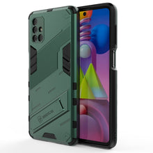 Load image into Gallery viewer, Punk Armor 2 in 1 PC + TPU Shockproof Case with Invisible Holder, For Samsung Galaxy S21+ 5G, For Samsung Galaxy A02 (EU Version), For Samsung Galaxy M31, For Samsung Galaxy M51, For Samsung Galaxy S21 Ultra 5G, For Samsung Galaxy S21 5G