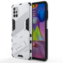 Load image into Gallery viewer, Punk Armor 2 in 1 PC + TPU Shockproof Case with Invisible Holder, For Samsung Galaxy S21+ 5G, For Samsung Galaxy A02 (EU Version), For Samsung Galaxy M31, For Samsung Galaxy M51, For Samsung Galaxy S21 Ultra 5G, For Samsung Galaxy S21 5G