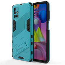 Load image into Gallery viewer, Punk Armor 2 in 1 PC + TPU Shockproof Case with Invisible Holder, For Samsung Galaxy S21+ 5G, For Samsung Galaxy A02 (EU Version), For Samsung Galaxy M31, For Samsung Galaxy M51, For Samsung Galaxy S21 Ultra 5G, For Samsung Galaxy S21 5G