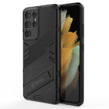 Load image into Gallery viewer, Punk Armor 2 in 1 PC + TPU Shockproof Case with Invisible Holder, For Samsung Galaxy S21+ 5G, For Samsung Galaxy A02 (EU Version), For Samsung Galaxy M31, For Samsung Galaxy M51, For Samsung Galaxy S21 Ultra 5G, For Samsung Galaxy S21 5G