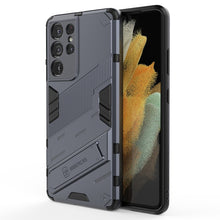 Load image into Gallery viewer, Punk Armor 2 in 1 PC + TPU Shockproof Case with Invisible Holder, For Samsung Galaxy S21+ 5G, For Samsung Galaxy A02 (EU Version), For Samsung Galaxy M31, For Samsung Galaxy M51, For Samsung Galaxy S21 Ultra 5G, For Samsung Galaxy S21 5G