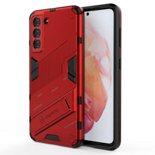 Load image into Gallery viewer, Punk Armor 2 in 1 PC + TPU Shockproof Case with Invisible Holder, For Samsung Galaxy S21+ 5G, For Samsung Galaxy A02 (EU Version), For Samsung Galaxy M31, For Samsung Galaxy M51, For Samsung Galaxy S21 Ultra 5G, For Samsung Galaxy S21 5G