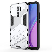 Load image into Gallery viewer, Punk Armor 2 in 1 PC + TPU Shockproof Case with Invisible Holder, For Xiaomi Redmi 9A, For Xiaomi Redmi 9, For Xiaomi Redmi Note 7, For Xiaomi Mi 10 Lite 5G, For Xiaomi Mi 10T Pro 5G, For Xiaomi Mi 11