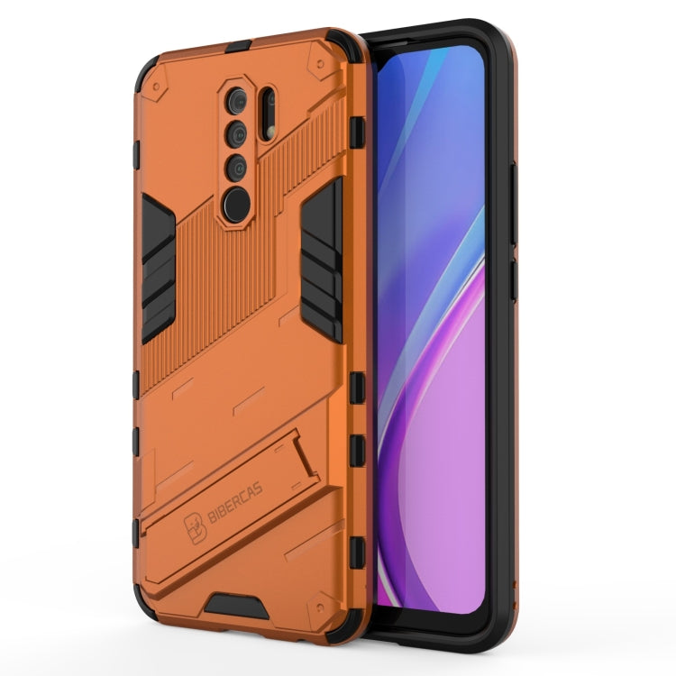 Punk Armor 2 in 1 PC + TPU Shockproof Case with Invisible Holder, For Xiaomi Redmi 9A, For Xiaomi Redmi 9, For Xiaomi Redmi Note 7, For Xiaomi Mi 10 Lite 5G, For Xiaomi Mi 10T Pro 5G, For Xiaomi Mi 11