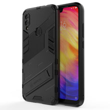 Load image into Gallery viewer, Punk Armor 2 in 1 PC + TPU Shockproof Case with Invisible Holder, For Xiaomi Redmi 9A, For Xiaomi Redmi 9, For Xiaomi Redmi Note 7, For Xiaomi Mi 10 Lite 5G, For Xiaomi Mi 10T Pro 5G, For Xiaomi Mi 11
