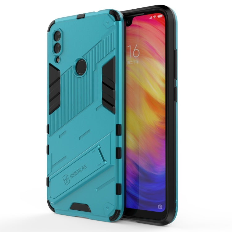 Punk Armor 2 in 1 PC + TPU Shockproof Case with Invisible Holder, For Xiaomi Redmi 9A, For Xiaomi Redmi 9, For Xiaomi Redmi Note 7, For Xiaomi Mi 10 Lite 5G, For Xiaomi Mi 10T Pro 5G, For Xiaomi Mi 11