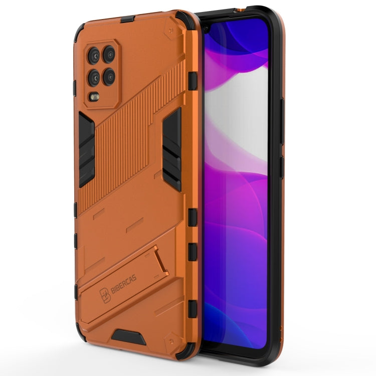 Punk Armor 2 in 1 PC + TPU Shockproof Case with Invisible Holder, For Xiaomi Redmi 9A, For Xiaomi Redmi 9, For Xiaomi Redmi Note 7, For Xiaomi Mi 10 Lite 5G, For Xiaomi Mi 10T Pro 5G, For Xiaomi Mi 11