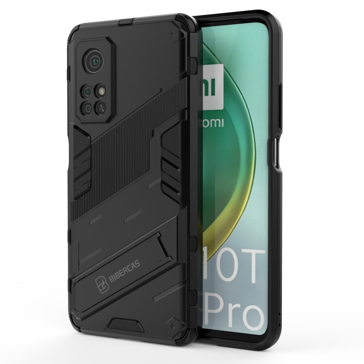 Punk Armor 2 in 1 PC + TPU Shockproof Case with Invisible Holder, For Xiaomi Redmi 9A, For Xiaomi Redmi 9, For Xiaomi Redmi Note 7, For Xiaomi Mi 10 Lite 5G, For Xiaomi Mi 10T Pro 5G, For Xiaomi Mi 11