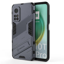 Load image into Gallery viewer, Punk Armor 2 in 1 PC + TPU Shockproof Case with Invisible Holder, For Xiaomi Redmi 9A, For Xiaomi Redmi 9, For Xiaomi Redmi Note 7, For Xiaomi Mi 10 Lite 5G, For Xiaomi Mi 10T Pro 5G, For Xiaomi Mi 11