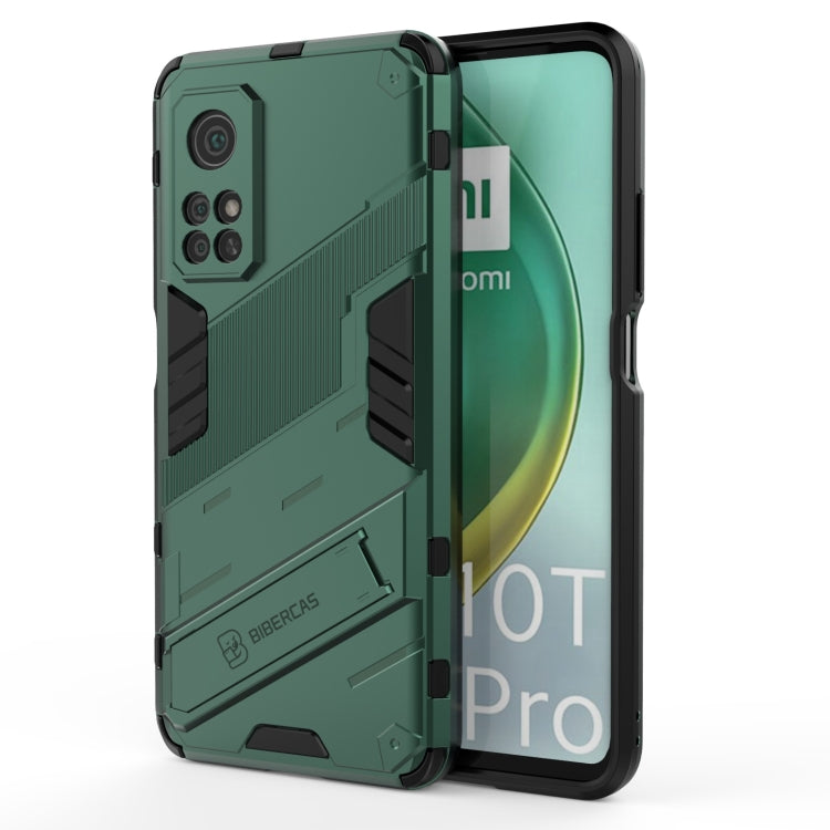 Punk Armor 2 in 1 PC + TPU Shockproof Case with Invisible Holder, For Xiaomi Redmi 9A, For Xiaomi Redmi 9, For Xiaomi Redmi Note 7, For Xiaomi Mi 10 Lite 5G, For Xiaomi Mi 10T Pro 5G, For Xiaomi Mi 11