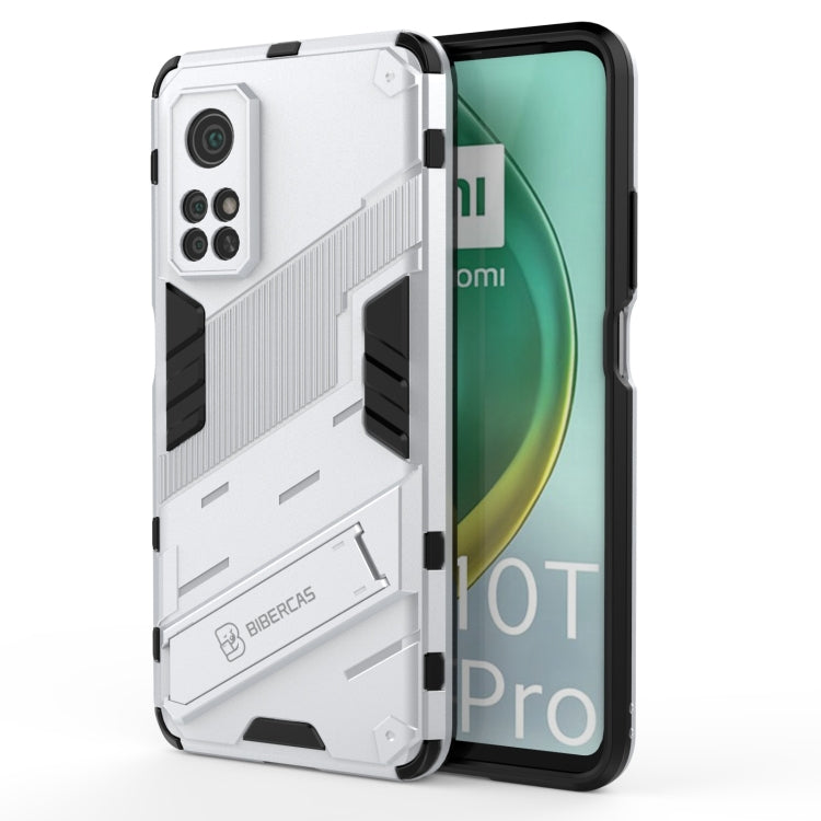 Punk Armor 2 in 1 PC + TPU Shockproof Case with Invisible Holder, For Xiaomi Redmi 9A, For Xiaomi Redmi 9, For Xiaomi Redmi Note 7, For Xiaomi Mi 10 Lite 5G, For Xiaomi Mi 10T Pro 5G, For Xiaomi Mi 11