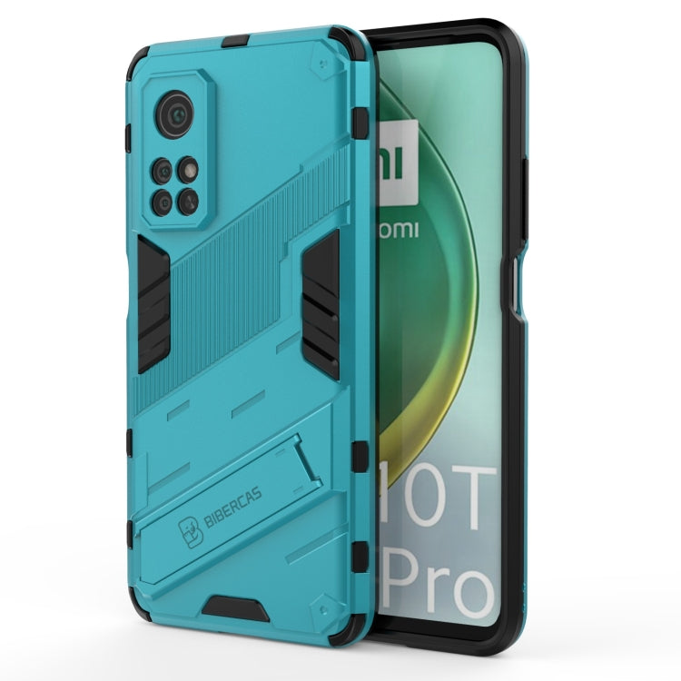 Punk Armor 2 in 1 PC + TPU Shockproof Case with Invisible Holder, For Xiaomi Redmi 9A, For Xiaomi Redmi 9, For Xiaomi Redmi Note 7, For Xiaomi Mi 10 Lite 5G, For Xiaomi Mi 10T Pro 5G, For Xiaomi Mi 11