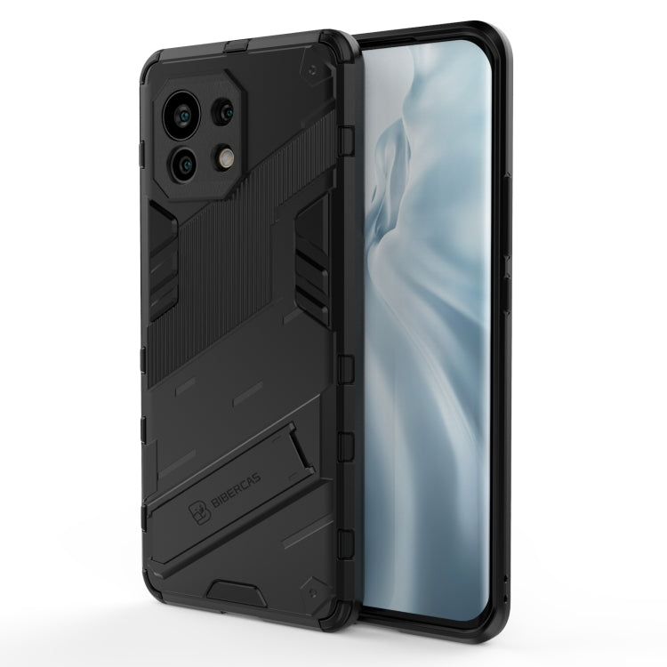 Punk Armor 2 in 1 PC + TPU Shockproof Case with Invisible Holder, For Xiaomi Redmi 9A, For Xiaomi Redmi 9, For Xiaomi Redmi Note 7, For Xiaomi Mi 10 Lite 5G, For Xiaomi Mi 10T Pro 5G, For Xiaomi Mi 11